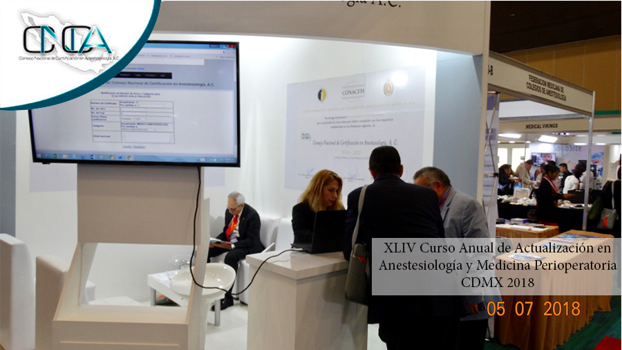 Galeria de eventos | Consejo Nacional de Certificación de Anestesiología